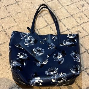 Kate Spade Reversible Floral Mya Tote Bag